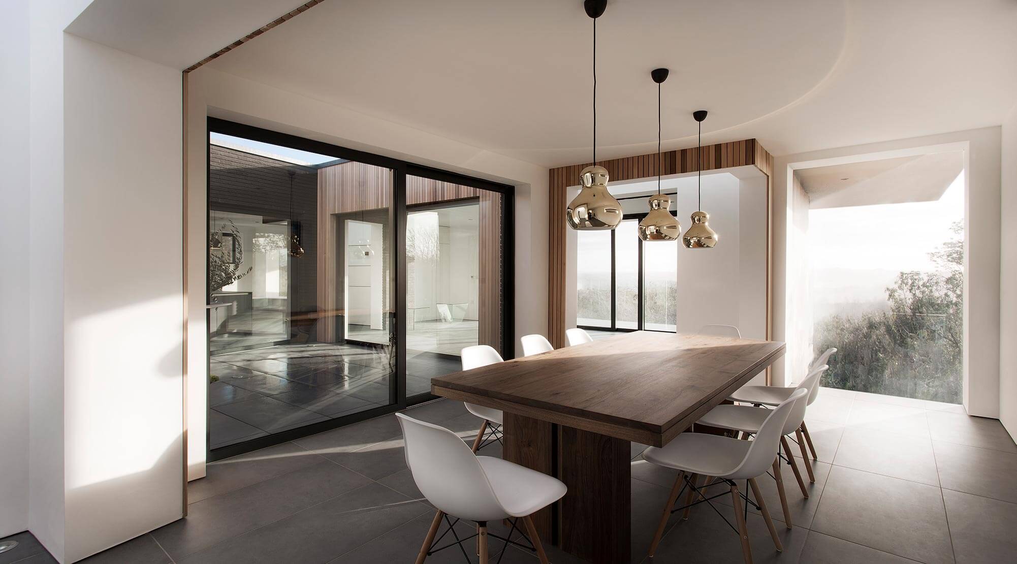 aluminium black sliding door