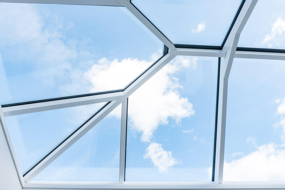 Atlas glass roof - close up