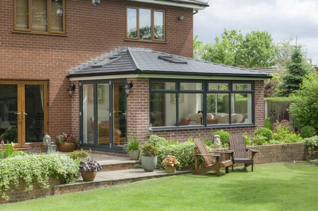Prefix tiled roof conservatory replacement