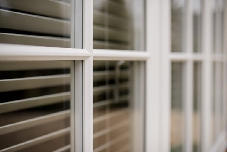close up of evo window